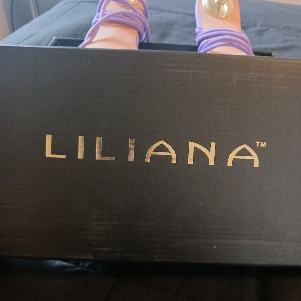 Liliana Lilac Strappy Heel
